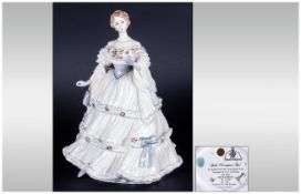 Royal Doulton Ltd Edition and Numbered Figure ' Shall I Compare Thee ' HN.3999. Num.52. Sculpter