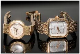 Two Ladies Longines Bracelet Watches