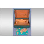 Rolex Oyster Watch Box Together With Suede Lining And A 95/96 Calendar Card