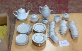 Box of Ceramics ( Tea & Coffee Set )