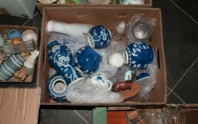 Box of Assorted Ceramics