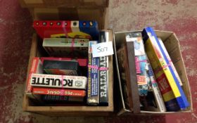 Two Boxes of Assorted Games.