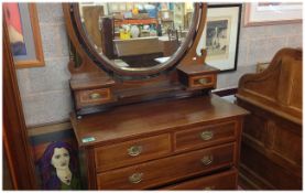 Large Pressing Table with Mirror.