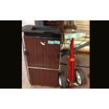 Phillips Electric Trouser Press & Empty Golf Bag Trolley.