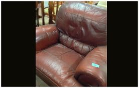 Leather Chair ( Red )