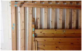 Pine Double Bed Frame.