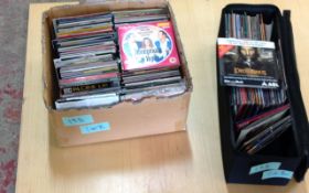 Two Boxes of Assorted CD'S.