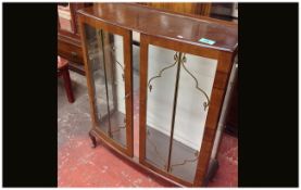 Glass Fronted Cabinet.