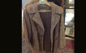 Beaver Lamb Coat