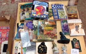 Box of Assorted Books & Collectable's.