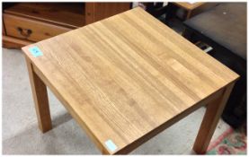 Wooden Square Coffee Table.