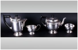 Viners Four Piece Silver Plated Tea Set