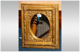 Gilt Framed Mirror. 16 x 14 Inches