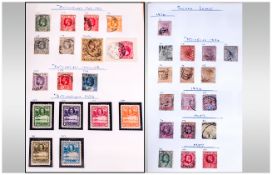 A Folder Of High Quality Mint Nyassa company stamps and a folder of south African unmounted mint