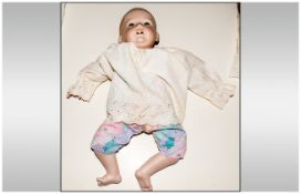 Pedigree 1950's Walking Doll, the walking controlled by moving the arms, the head turning from right