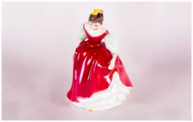 Royal Doulton Figure 'Fair Maiden' HN 2434, designer M.Davies. Issued 1983-1994. 5'' in height.