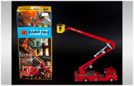 Corgi Toys Simon Snorkel Fire Engine - In original box including fire man piece.
