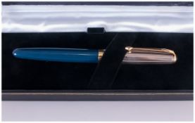 Conway 67 Fountain Pen with 14ct gold nib, Circa 1960s. Good condition.