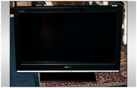 Sony 27 Inch Flat Screen TV. With remote control.