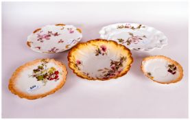Collection of Assorted Dishes, Mainly Limoges, various sizes.