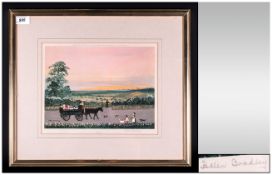 Helen Bradley Pencil Signed Limited Edition Colour Print, titled 'Summer, 1908'; published by