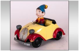 Morestone Noddy & His Car, yellow red and black body. Complete with noddy figure.