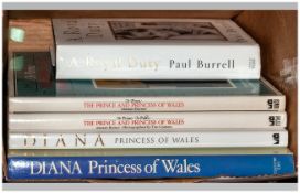Princess Diana Interest, Comprising Five Hardback Books.