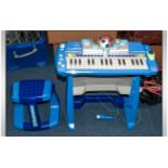 Childs Musical Piano and Stool.