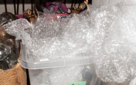 Box of Assorted Glassware.