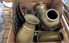 Assorted Ceramics ( Including a Silver Plate, Serving Tray )