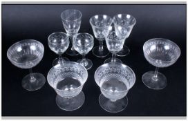 Collection Of Glassware