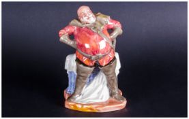 Royal Doulton Figure 'Falstaff' HN 2054, Designer C.J.Noke, issued 1950-92, 7'' in height, mint