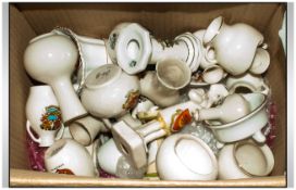 Collection of Assorted Crested Ware