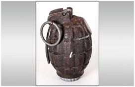 Inert Deactivated Mills bomb grenade 1918