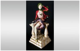 Kevin Francis Hand Painted and Numbered Figure ' La Brise ' Exclusive Guild Figurine. 1999-2000.