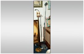 Four Various Modern Floor Standard Lamps