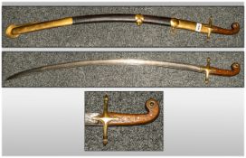 Replica Persian Sword (Shamshir) and Scabbard