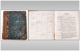 Newgate Prison Calendar/Journal For The Year 1814, contains a list of convicted prisoners, their