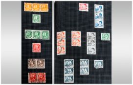 Spring Back Stamp Album With Many Very Clean Examples Of Canadian Coil Stamps Several are catalogues