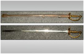 Replica US Infantry NCO's Sword and Scabbard, Model 1840