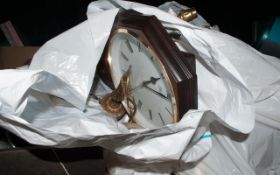 Bag With Wall Mounted Clock and Up lighter.