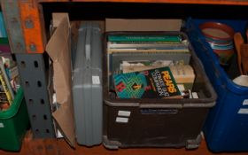 Plastic Case with Readers Digest, At Home with French Pimsleur Programmed Learning Tapes & Walkman.