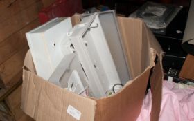 Box of Assorted Light Fittings.