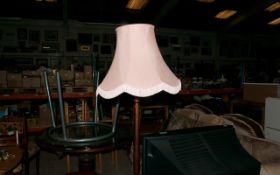 Wooden Standard Lamp.