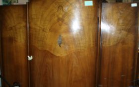 Large Single Wooden Wardrobe.