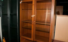 Wooden Wall Display Unit.