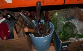 Box of Assorted Tools.