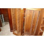 Pair of Wooden CD/DVD Racks.