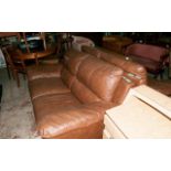 Pair of Leather 2 Seater's.