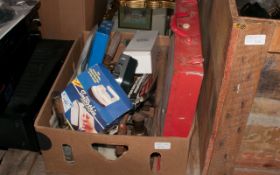 Box of Assorted Household Items.